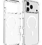 Crystal Clear Case-TPU+PC-PC Button - 18 Pro/18 Pro Max
