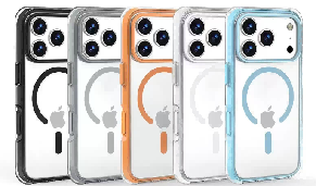 phone-cases-crystal-series-magnetic-protective-case-colorful-main.png Crystal Series Magnetic Protective case (Colorful+ Clear ) - iPhone 18 series - Image 1