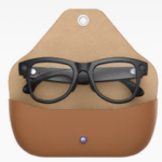 AI smart glasses with Camera (With Charging box ) - M02