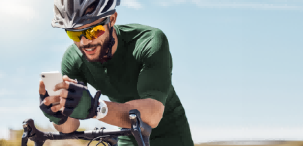vk-access-smart-cycling-glasses-g120-black-main.png Smart cycling glasses - G120 - Image 1