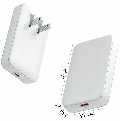 vk-access-speed-series-45w-pd-fast-gan-charger-foldable-pin-yd-t45c-wh-main.png Speed Series 45W PD Fast GaN Charger(Foldable pin) - YD-T45C - Image 1