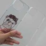 Heat transfer phone case(Transparent, Open button) PC 5PCS