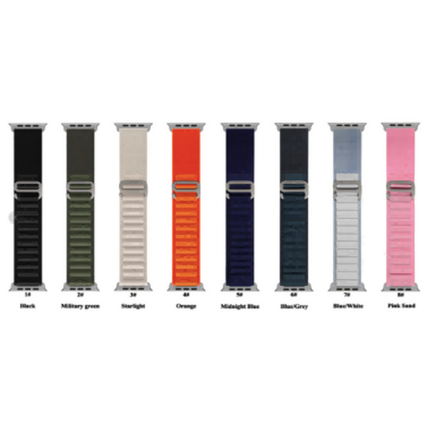 Alpine loop double weave strap-VK05 - For iWatch 38|40|41m