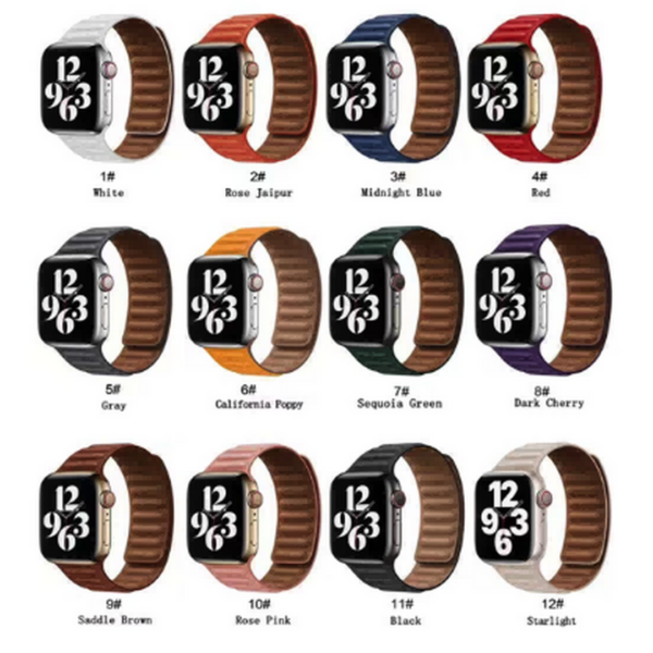 Magnetic Silicone strap-VK07 - For iWatch 38|40|41m